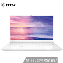 MSI 微星 Prestige 14 14英寸笔记本电脑（i7-10710U、16GB、512GB、GTX1650MQ、72%NTSC、雷电3） 某东商城