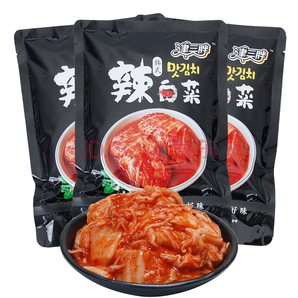 津三胖 韩式泡菜 450g 3袋