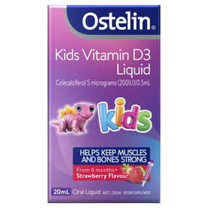 Ostelin Vitamin 儿童D3滴剂 草莓味 20ml