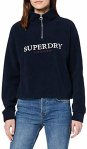 XS码，Superdry 极度干燥 Rowan 女士半拉链套头卫衣 到手约336.4元