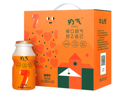 华山牧 奶气乳酸菌饮料甜橙味100ml*20瓶