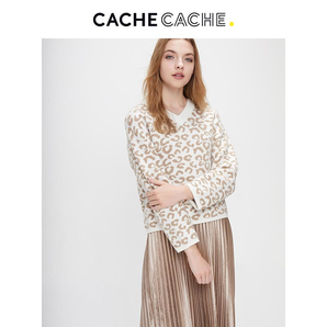 Cache Cache 捉迷藏  两件套桔梗连衣裙