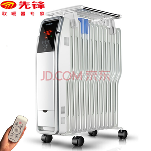  先锋（Singfun）取暖器/家用电暖器/电暖气/12片S型遥控电热油汀DS3342339元