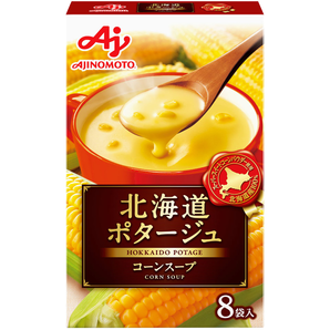日本进口！ajinomoto 味之素 速食玉米浓汤8袋/盒