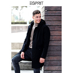 ESPRIT 埃斯普利特 EDC099CC2G026 男士连帽棉衣 低至164.5元