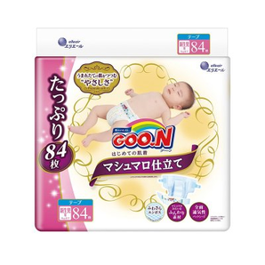 GOO.N 大王 棉花糖系列 婴儿纸尿裤 NB号84片 85元包邮（需用券）