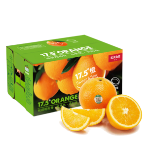 农夫山泉 17.5°橙 铂金果 6斤装