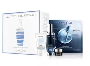 价值$158，LANCÔME兰蔻小黑瓶护肤4件套