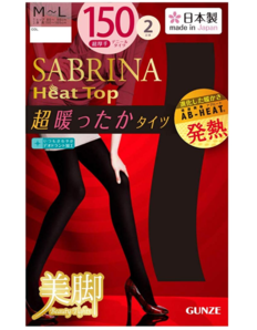 郡是 SABRINA Heat Top 女士裤袜 150d 2双装 SB617  含税到手￥66.22