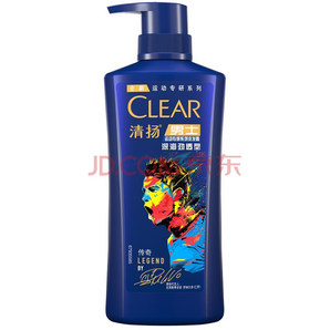 CLEAR 清扬 运动专研系列 深海劲透型男士洗发水 500g