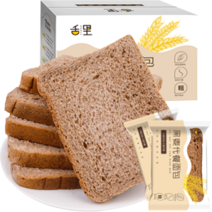 舌里 黑麦全麦面包 1000g 14.9元包邮（需用券）
