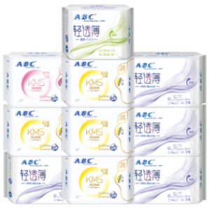 ABC 棉柔日夜组合卫生巾 10包整箱 60片