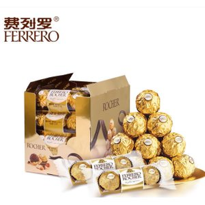 新低价！ Ferrero Rocher 费列罗 榛果威化巧克力 16粒 200g