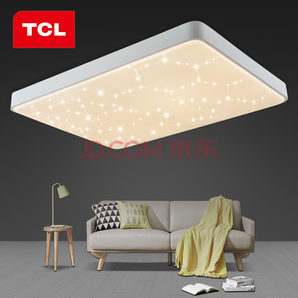 TCL照明 银河 LED吸顶灯 108W 299元（立减）
