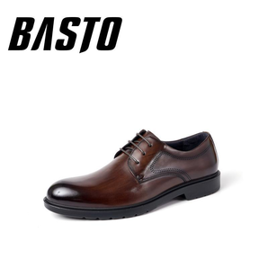 黑卡会员： BASTO 百思图 96102CM9 男士商务皮鞋