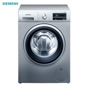 13日0点： SIEMENS 西门子 WM12P2E82W 变频 滚筒洗衣机 10KG 银色 3299元包邮