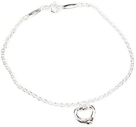 tiffanyco蒂芙尼心形纯银手链