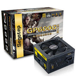 Segotep 鑫谷 GP600G 黑金版 额定500W 电源（80PLUS金牌） 249元包邮（满减）