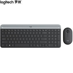 罗技（Logitech）MK470 键鼠套装 无线键鼠套装 全尺寸 星空灰