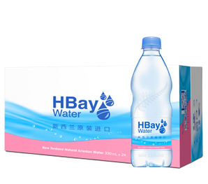 新西兰进口 HBay 霍克斯湾弱碱饮用水 500ml*24瓶