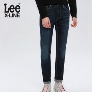 24日0点！88VIP！Lee X-line L117093QJ8NB 男士牛仔裤