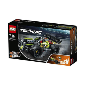 LEGO 乐高 Technic机械组系列 高速赛车-旋风冲击 42072 7-12岁 100-200块 塑料玩具