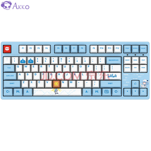 Akko 艾酷 3087 87键 哔哩哔哩版 机械键盘 Cherry红轴  