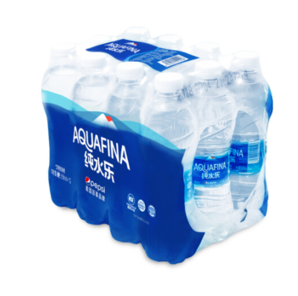 限地区： 纯水乐 AQUAFINA 饮用天然水饮用水 550ml*12瓶