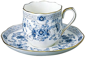 NARUMI 鸣海 Milano系列 骨瓷咖啡杯碟套装 130ml 含税到手约￥218