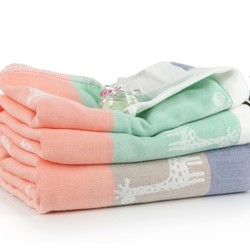 南极人 婴儿浴巾纯棉披被 19.9元包邮（需用券）