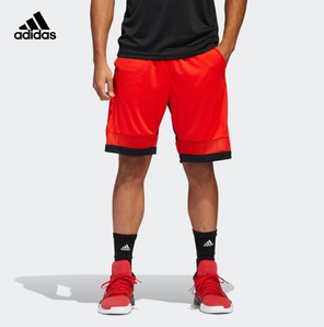 2日0点！阿迪达斯官网 adidas Pro Bounce Shrt 男装篮球运动短裤DU1674