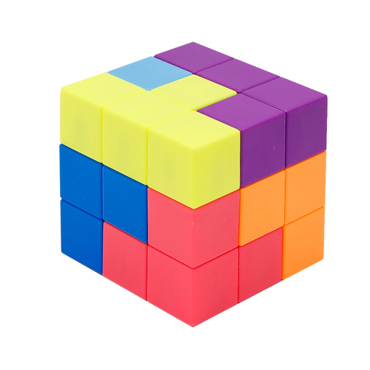 比手速看谁先拼出立方体