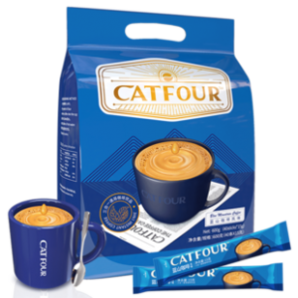 CATFOUR 蓝山风味三合一速溶咖啡40条 券后19.9元包邮 多组合可选