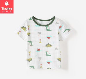 TINSINO 纤丝鸟 儿童短袖T恤