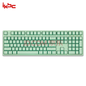 限地区： iKBC W210 2.4G无线 机械键盘 （Cherry红轴、PBT、108键、绿色） 379元包邮（需用券）