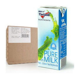 新西兰进口牛奶 纽仕兰 3.5g蛋白质部分脱脂牛奶 250ml*24  