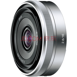 索尼（SONY）E 16mm F2.8 APS-C画幅广角定焦微单相机镜头 E卡口（SEL16F28）室内 风光 夜景 街拍