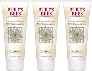  Burt's Bees 小蜜蜂 洋甘菊深层清洁洗面奶洁面乳 170g*3只 到手约154元