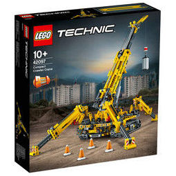 预售！黑卡会员！ LEGO 乐高 机械组系列 42097 精巧型履带起重机