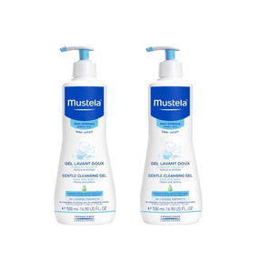 9日10点： Mustela 妙思乐 宝宝洗发沐浴露2合1 500ml 2件装 89元包邮