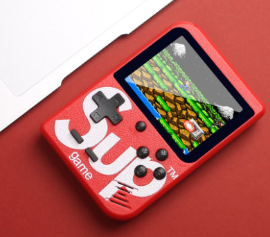 贝贝佳sup红色款掌上游戏机