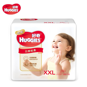 HUGGIES 好奇 金装 婴儿纸尿裤 XXL28片 *6件 291.6元包邮（合48.6元/件）