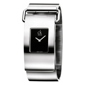  Calvin Klein 卡尔文·克莱因 Pump 系列 银黑色女士时装腕表 