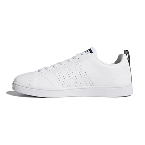 黑卡会员！Adidas 阿迪达斯  VS ADVANTAGE CL 中性白色休闲鞋 F99252