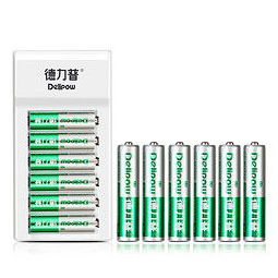 德力普（Delipow） 充电电池 5号/7号电池 配12节电池充电器套装 充电器+12节电池 *3件