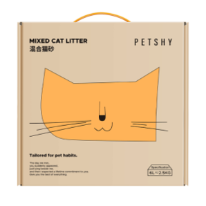 Petshy 天然豆腐猫砂 6L 19.9元包邮（需用券）