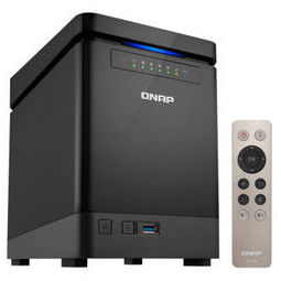 QNAP 威联通 TS-453Bmini 四盘位NAS网络存储（J3455、4GB内存）