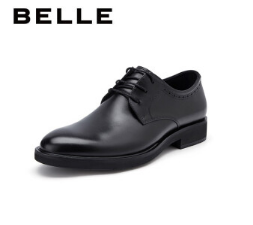 某东PLUS会员： BELLE 百丽 21621CM9 男士商务正装皮鞋 372.55元包邮