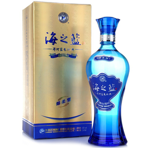 洋河(YangHe)白酒 洋河海之蓝52度240ml 蓝色经典 浓香型白酒 