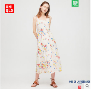 3日0点： UNIQLO 优衣库 426488 女士吊带连衣裙 149元